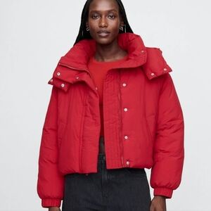New GAP Duvet Wrap Puffer Jacket